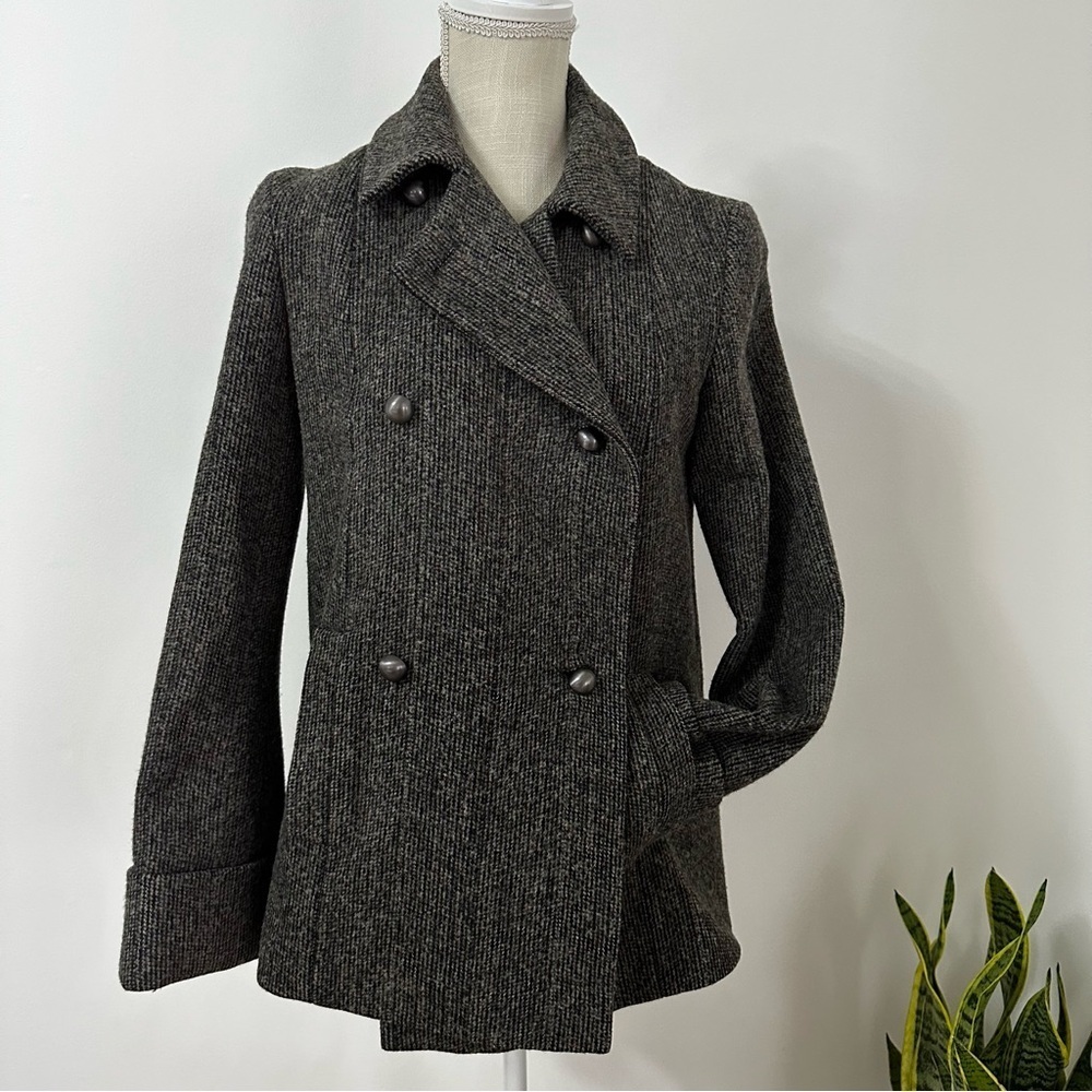 Ted Baker Double Breasted Button Coat Women’s Size 2 - Picture 1 of 13